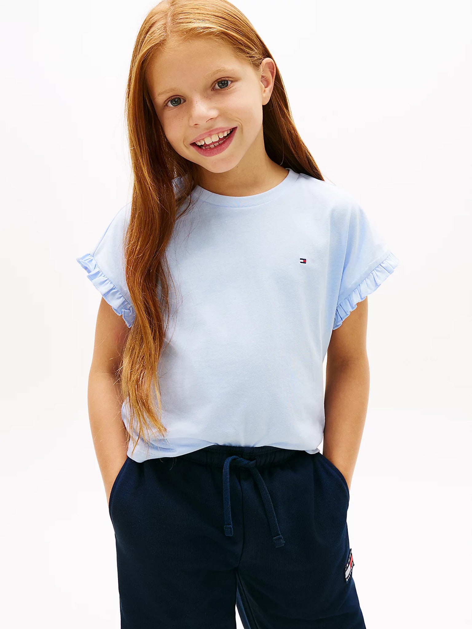 Παιδική μπλούζα crop ESSENTIAL TOP SS KG0KG08970C3Q | KG0KG08970C3Q