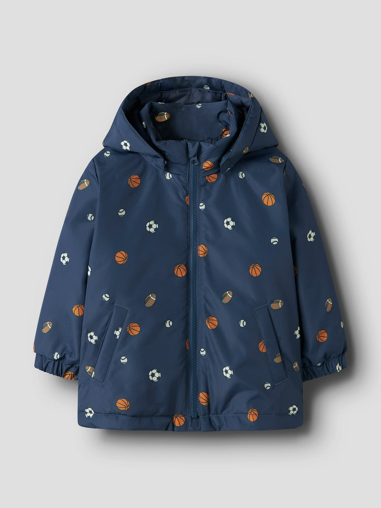 Παιδικό μπουφάν σταμπωτό NMMMAX JACKET PA AOP NOOS 13255204 | 13255204