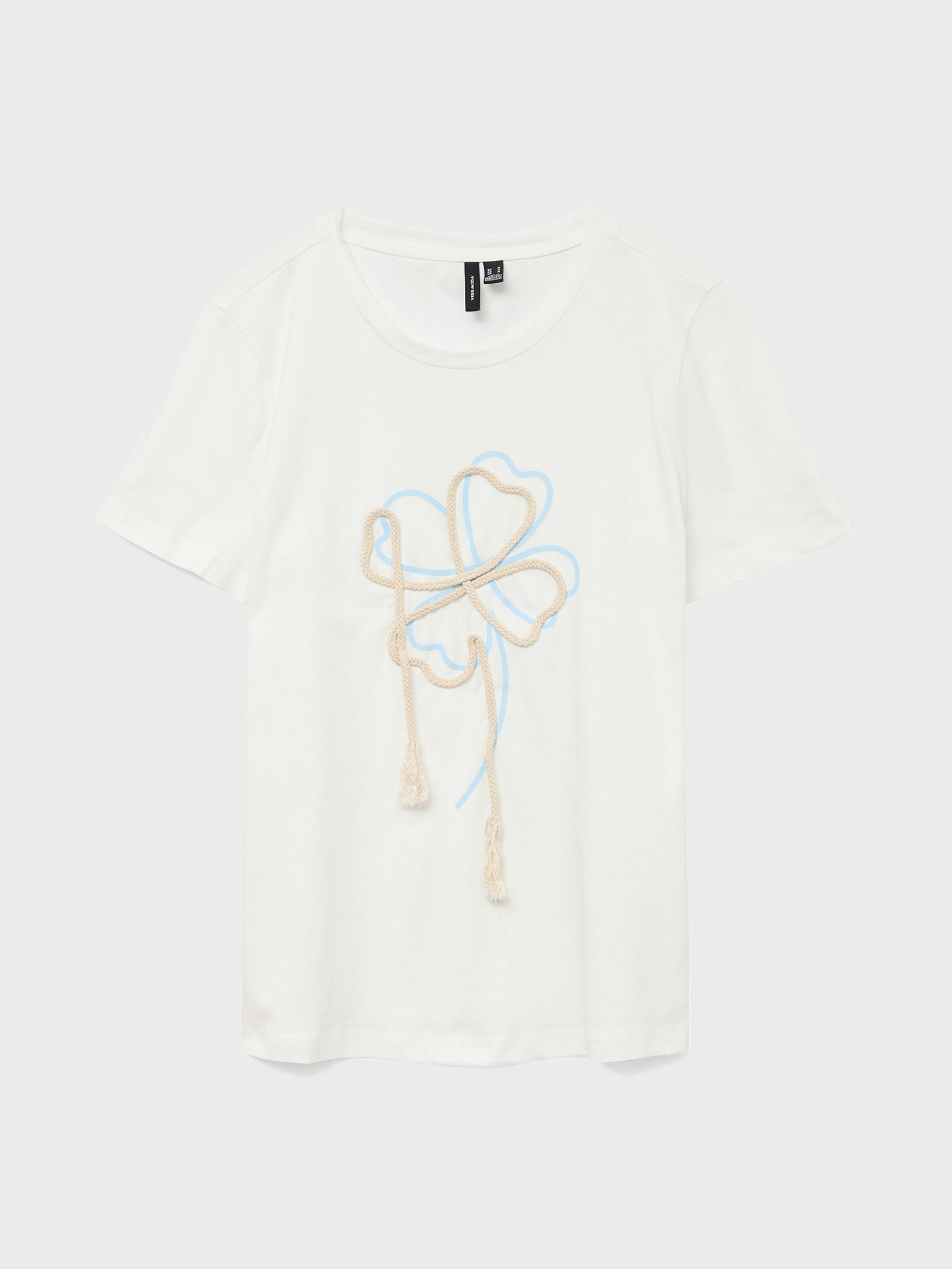 Γυναικείο t-shirt flower VMSINANE FRANCIS SS TOP BOX JRS 10327139 | 10327139