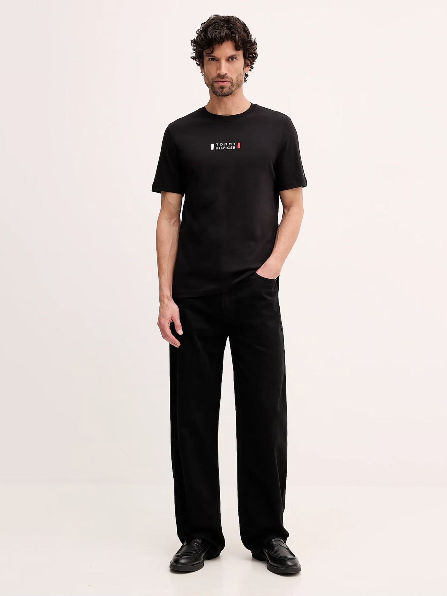 Ανδρικό t-shirt BRAND LOVE SMALL CENTER TEE MW0MW41453BDS | MW0MW41453BDS