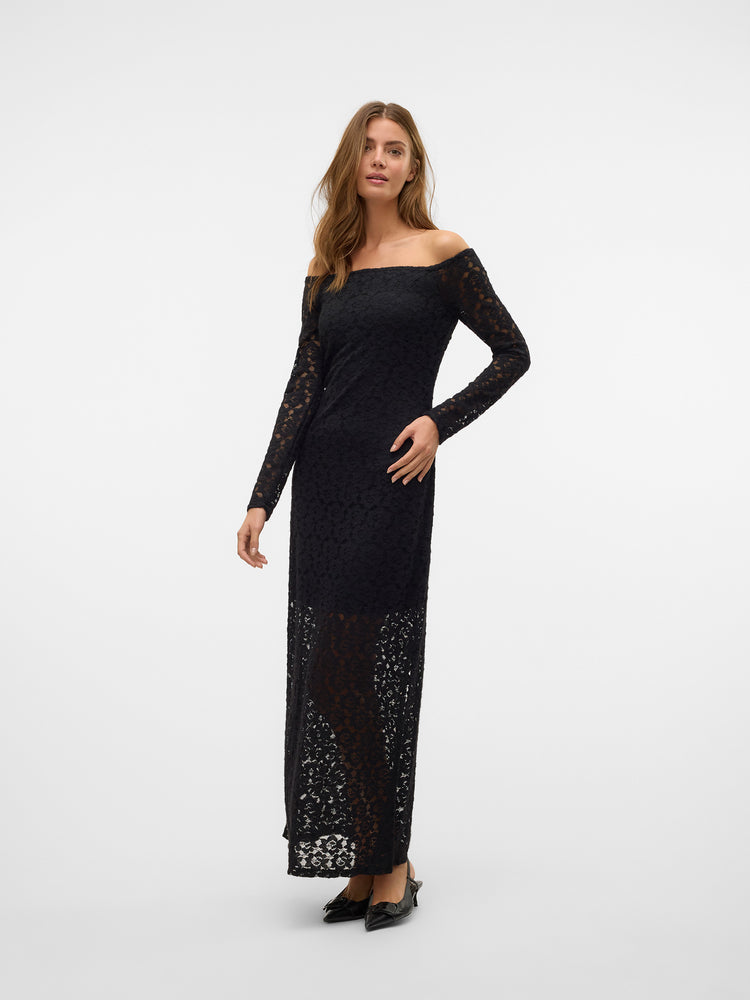 Γυναικείο φόρεμα VMRIRI OFF SHOULDER LONG DRESS FAW EXP 10330123 | 10330123