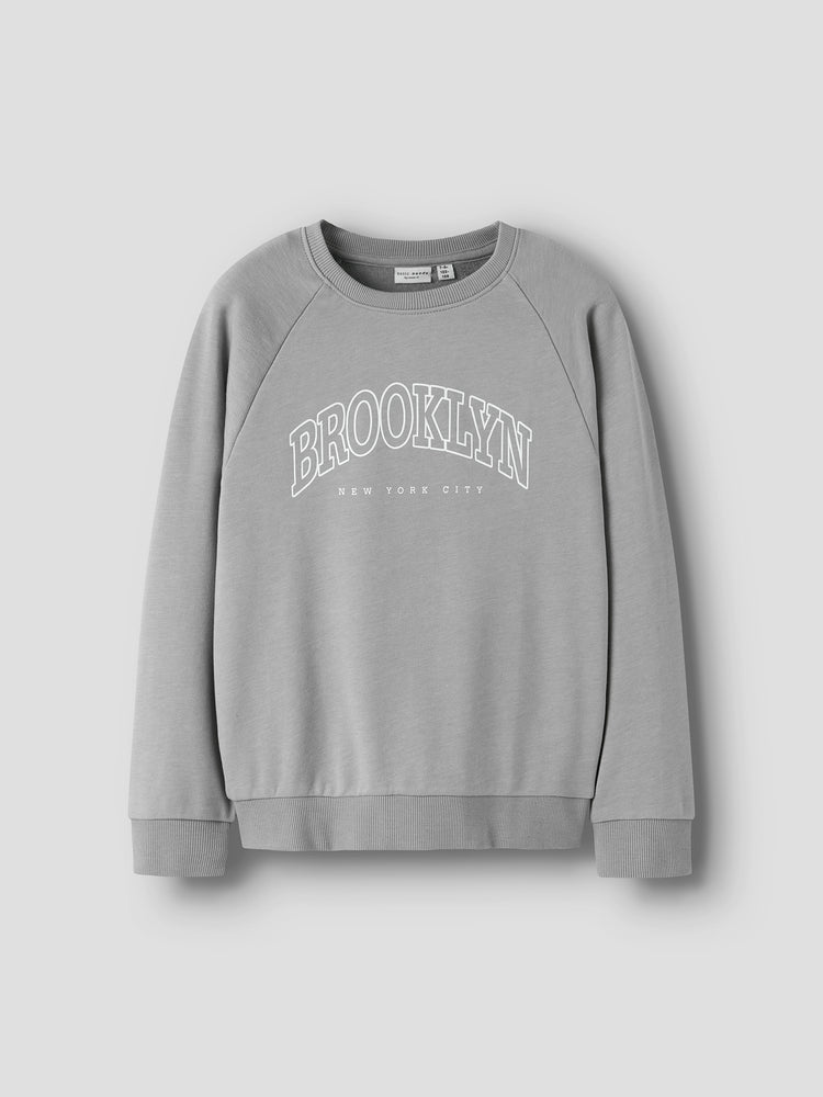 Εφηβική μπλούζα φούτερ NKMVION LS NREG SWEAT UNB 13246347 | 13246347