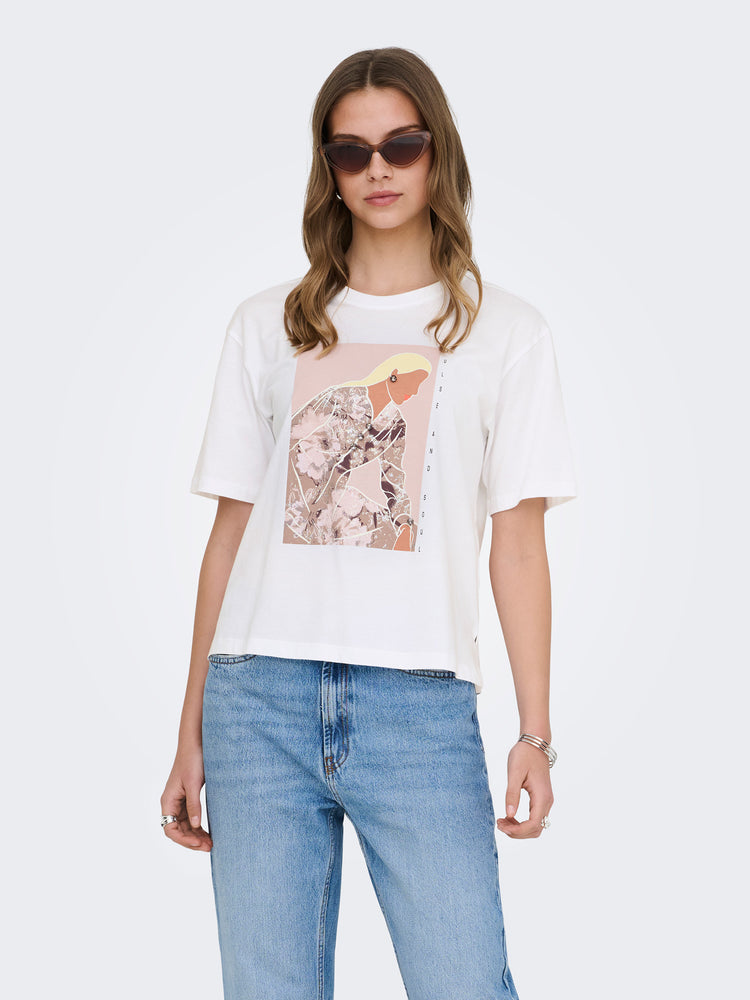 Γυναικείο t-shirt Susan pulse ONLSUSAN S/S PRINT TOP BOX JRS 15372179 | 15372179