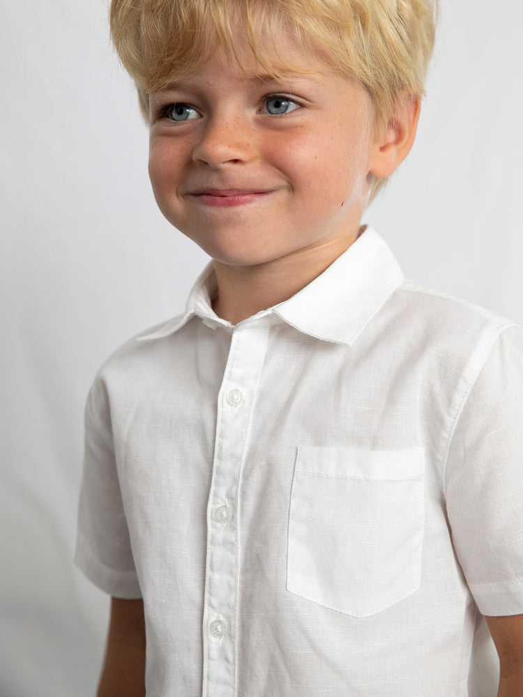 Παιδικό πουκάμισο λινό | 26-03112-010