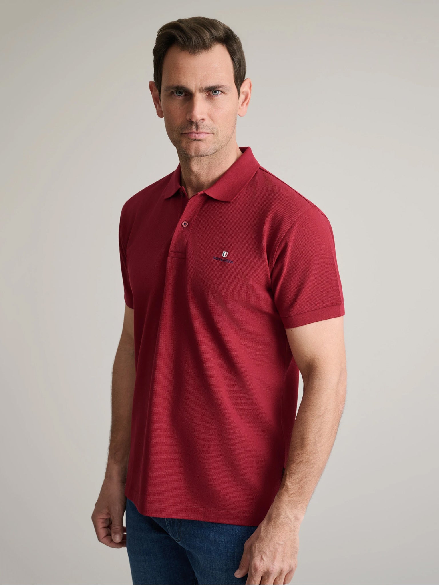 Ανδρικό polo merlot 24GE.300.9 | 24GE.300.9