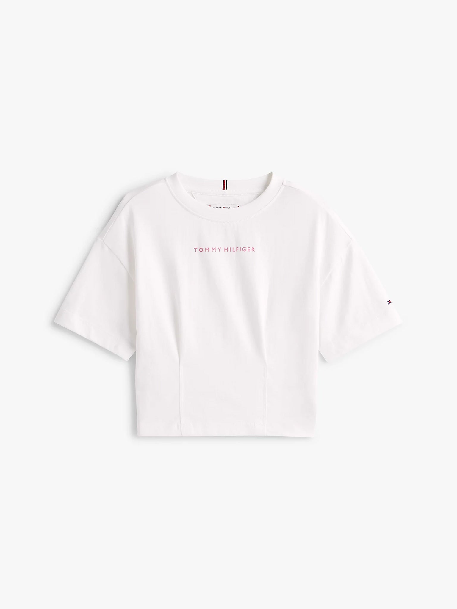 Παιδική μπλούζα crop MINI LOGO SHINY RUBBER TEE S/S KG0KG08810YBR | KG0KG08810YBR