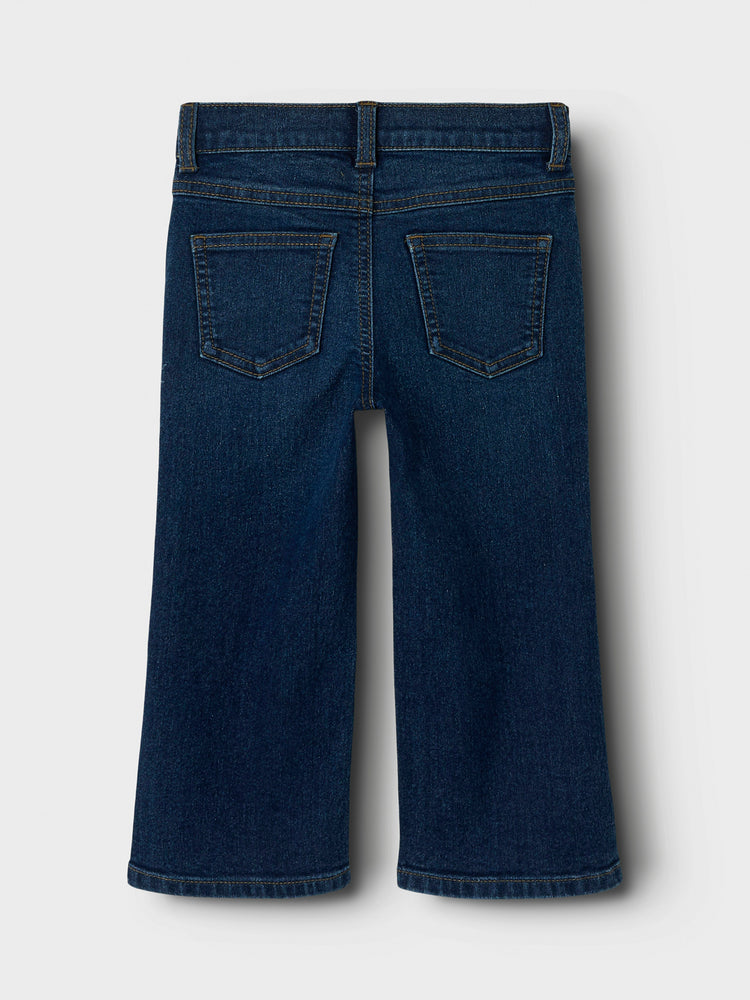 Παιδικό παντελόνι τζιν dark blue NMFROSE WIDE JEANS 8808-DT 13244341 | 13244341