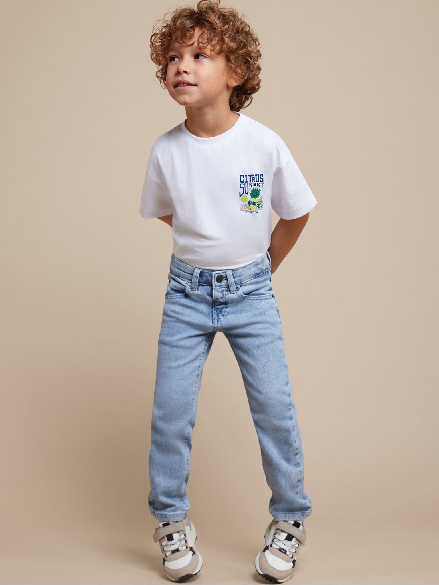 Παιδικό παντελόνι τζιν regular fit Better Cotton 24-00540-095 | 24-00540-095