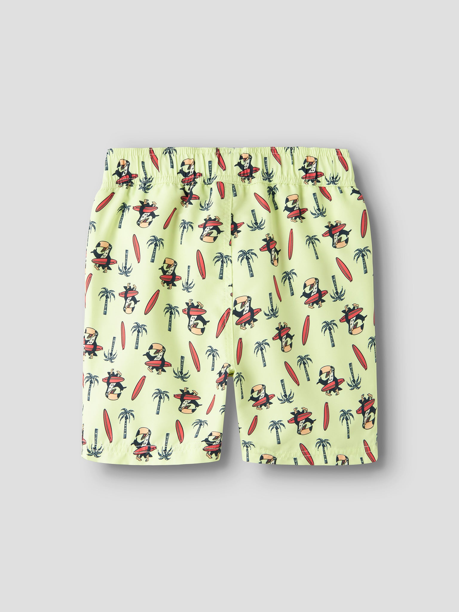 Εφηβικό μαγιό βερμούδα Lime Cream NKMZADDI SWIM SHORTS BOX 13213886 | 13213886