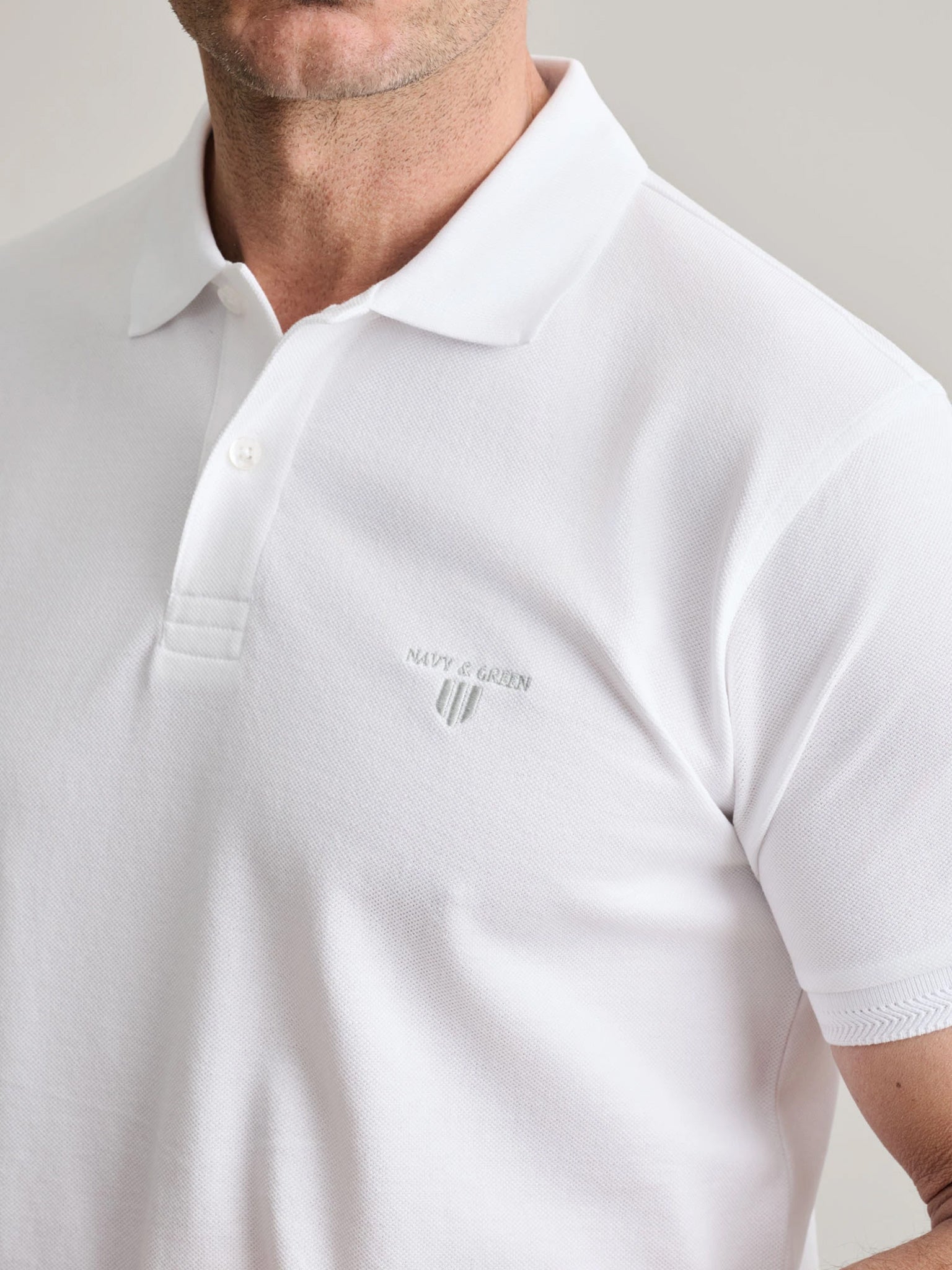 Ανδρικό polo white 24EY.007/PL/YL.2 | 24EY.007/PL/YL.2