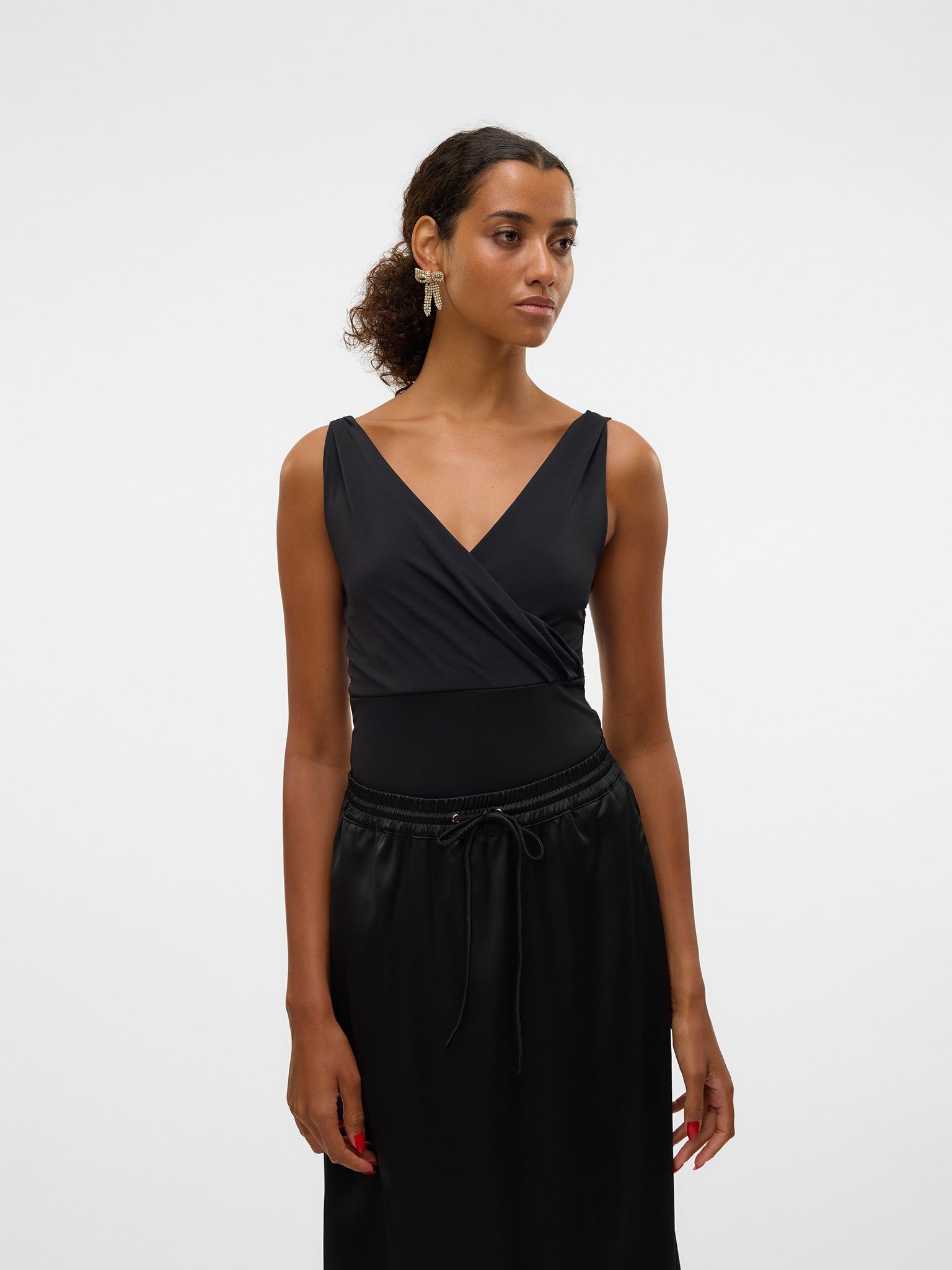 Γυναικείο top VMESTA SL V-NECK TOP JRS EXP 10328900 | 10328900