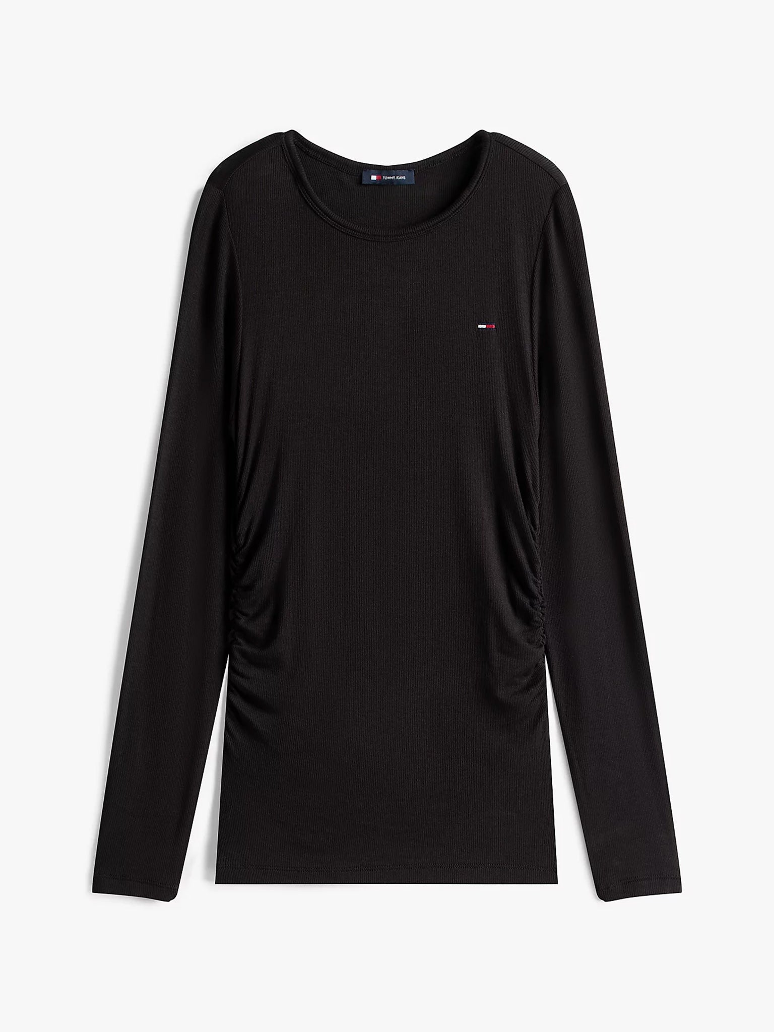 Γυναικεία μπλούζα ριπ TJW SLIM RUCHED LS TOP DW0DW21568BDS | DW0DW21568BDS