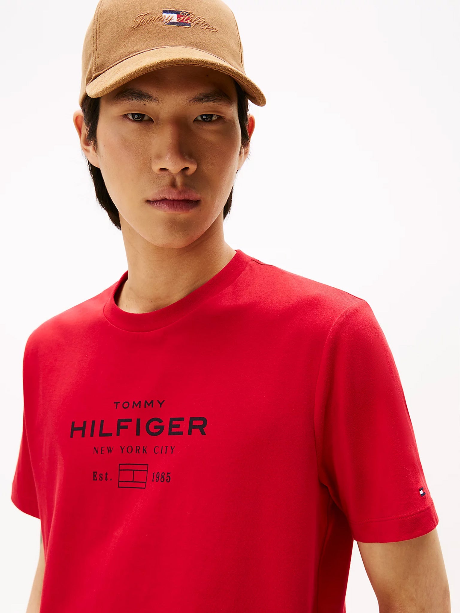 Ανδρικό t-shirt HILFIGER STACK GRAPHIC TEE MW0MW40002XLD | MW0MW40002XLD