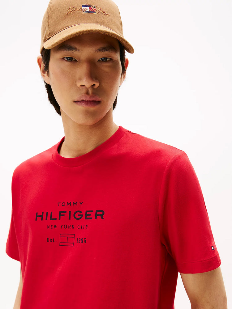 Ανδρικό t-shirt HILFIGER STACK GRAPHIC TEE MW0MW40002XLD | MW0MW40002XLD