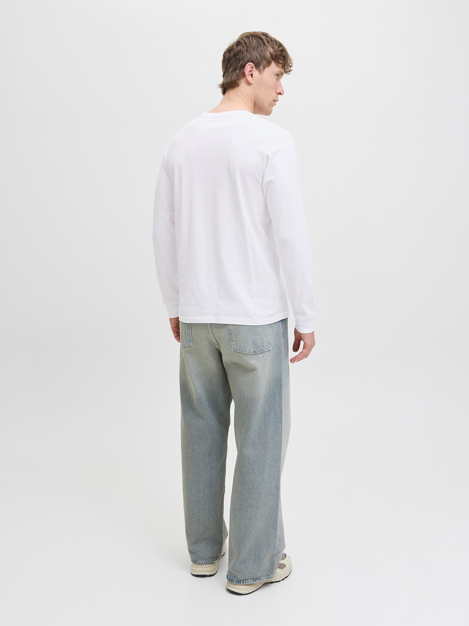 Ανδρική μπλούζα JJHAYATO TEE LS CREW NECK BTS 12282290 | 12282290