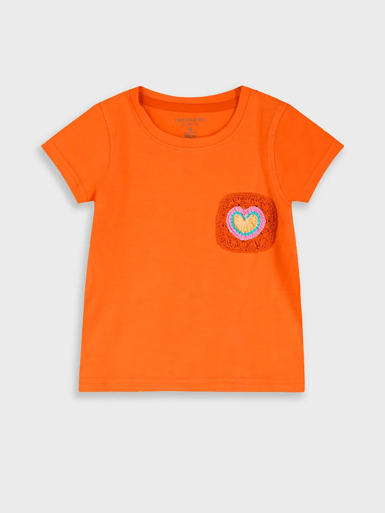 Παιδική μπλούζα τσεπάκι πλεκτό | 15-226325-5