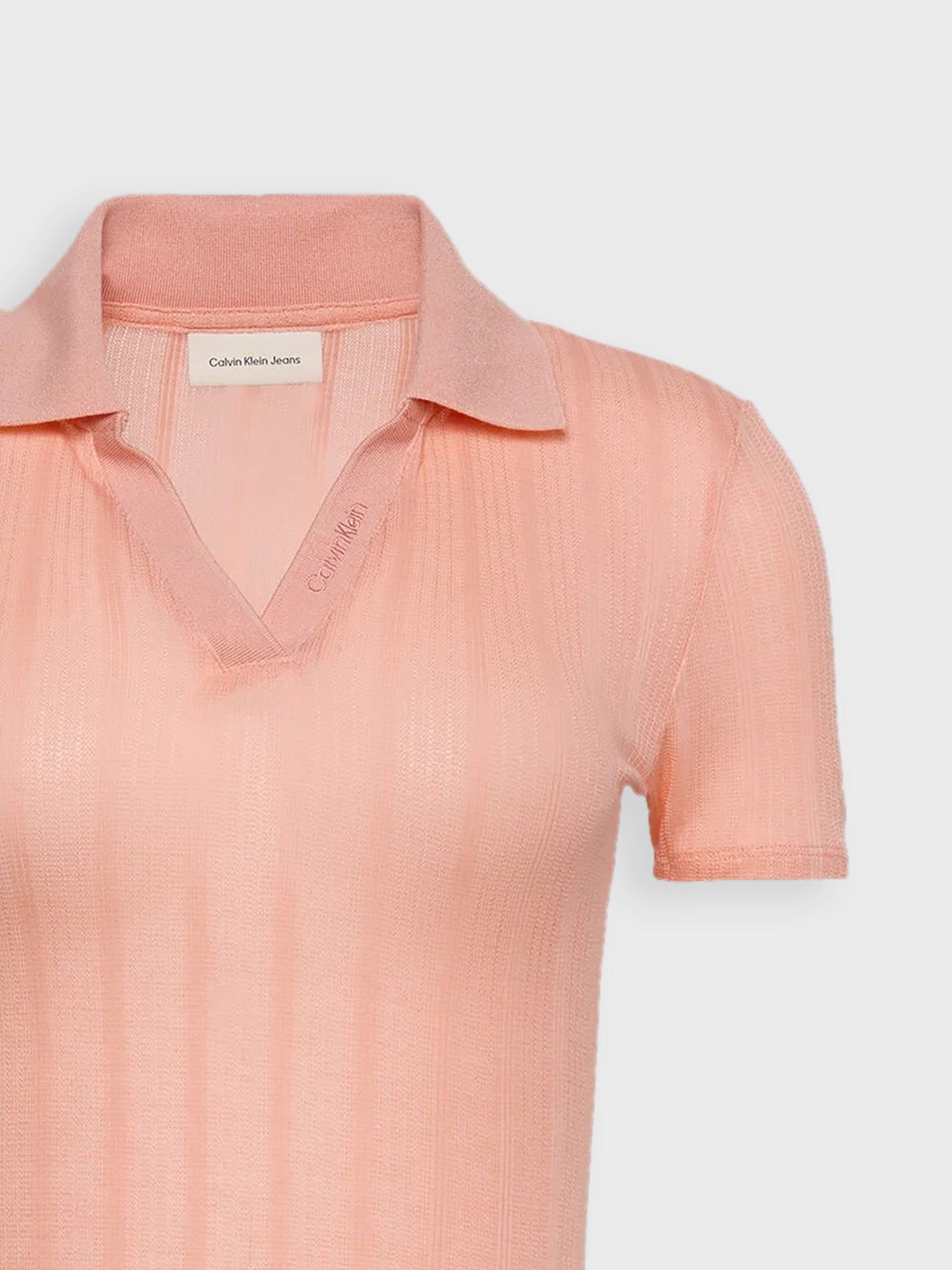 Γυναικεία μπλούζα polo POINTELLE SS POLO TOP LV047C210GVDW | LV047C210GVDW