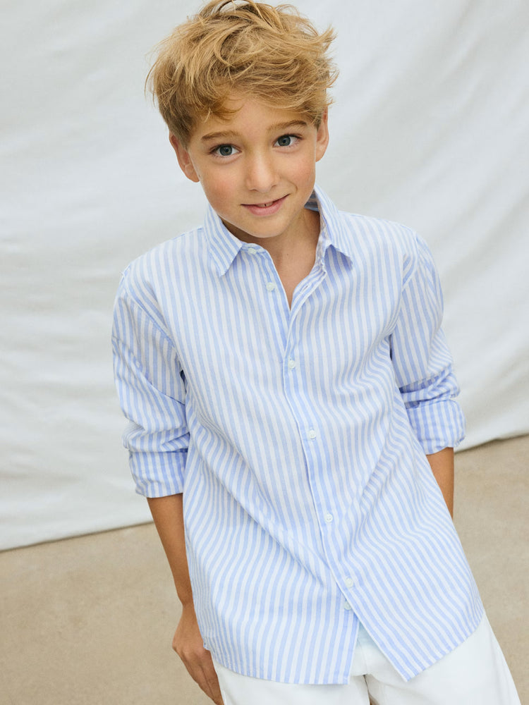 Εφηβικό πουκάμισο ριγέ | 26-06175-091