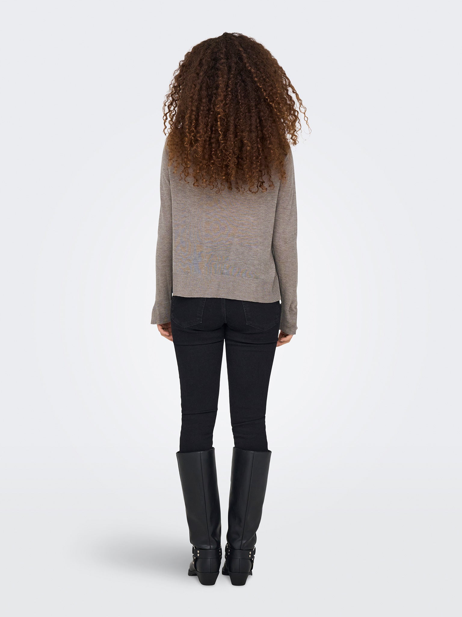 Γυναικεία μπλούζα ψιλή πλέξη ONLVIENNA LS O-NECK KNT 15339542 | 15339542