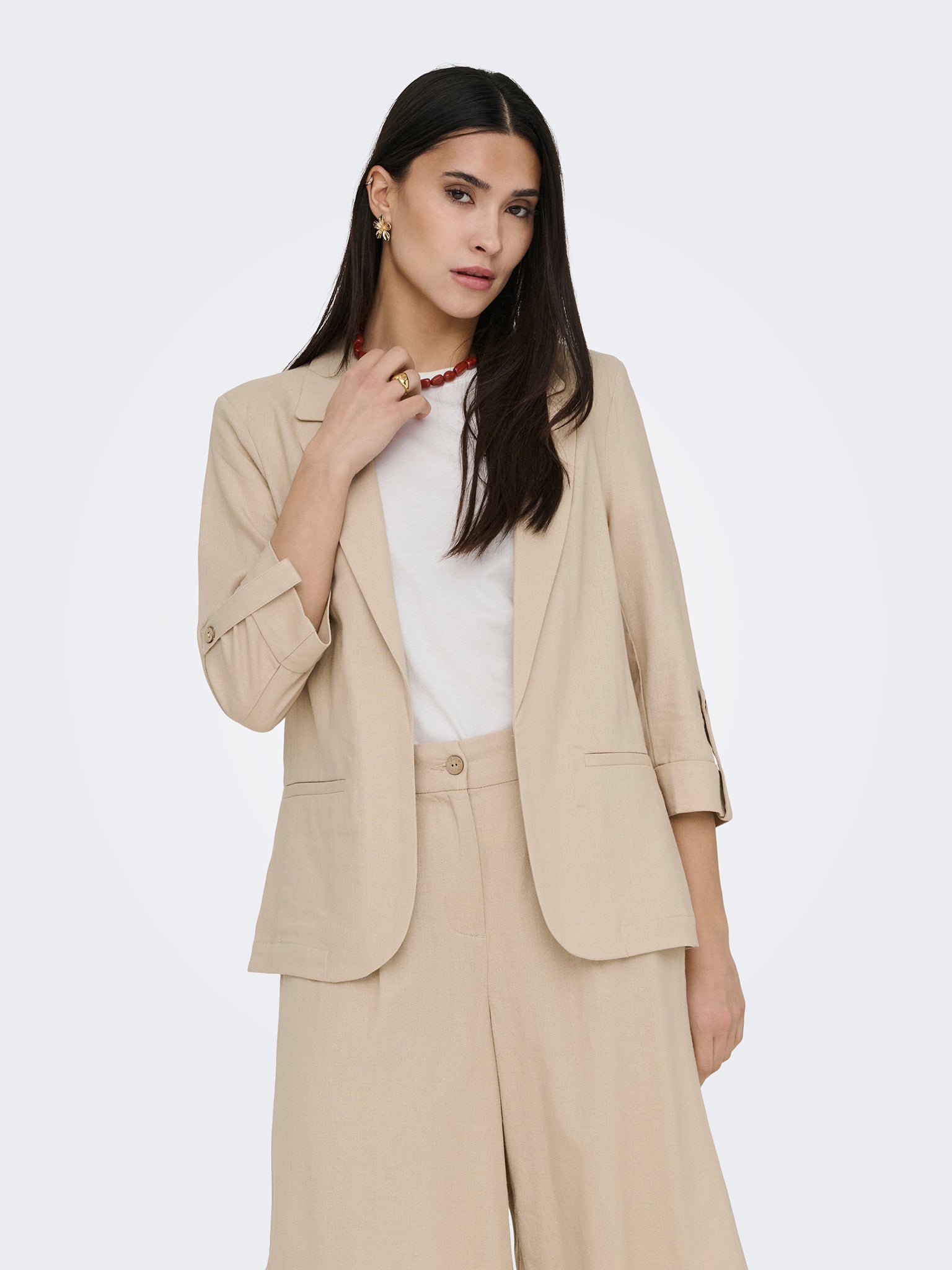 Γυναικείο blazer ONLGOA 3/4 UNLINE LINEN BL BLAZER 15363727 | 15363727