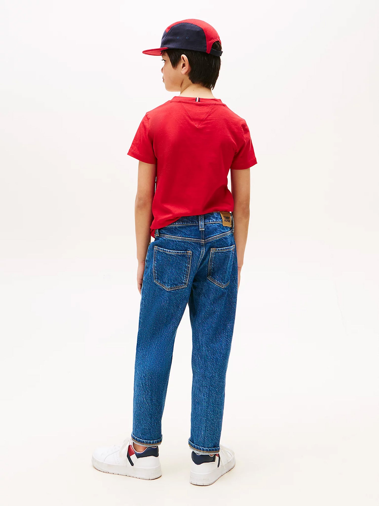 Παιδικό παντελόνι τζιν ARCHIVE DARK BLUE DENIM KB0KB097071A7 | KB0KB097071A7