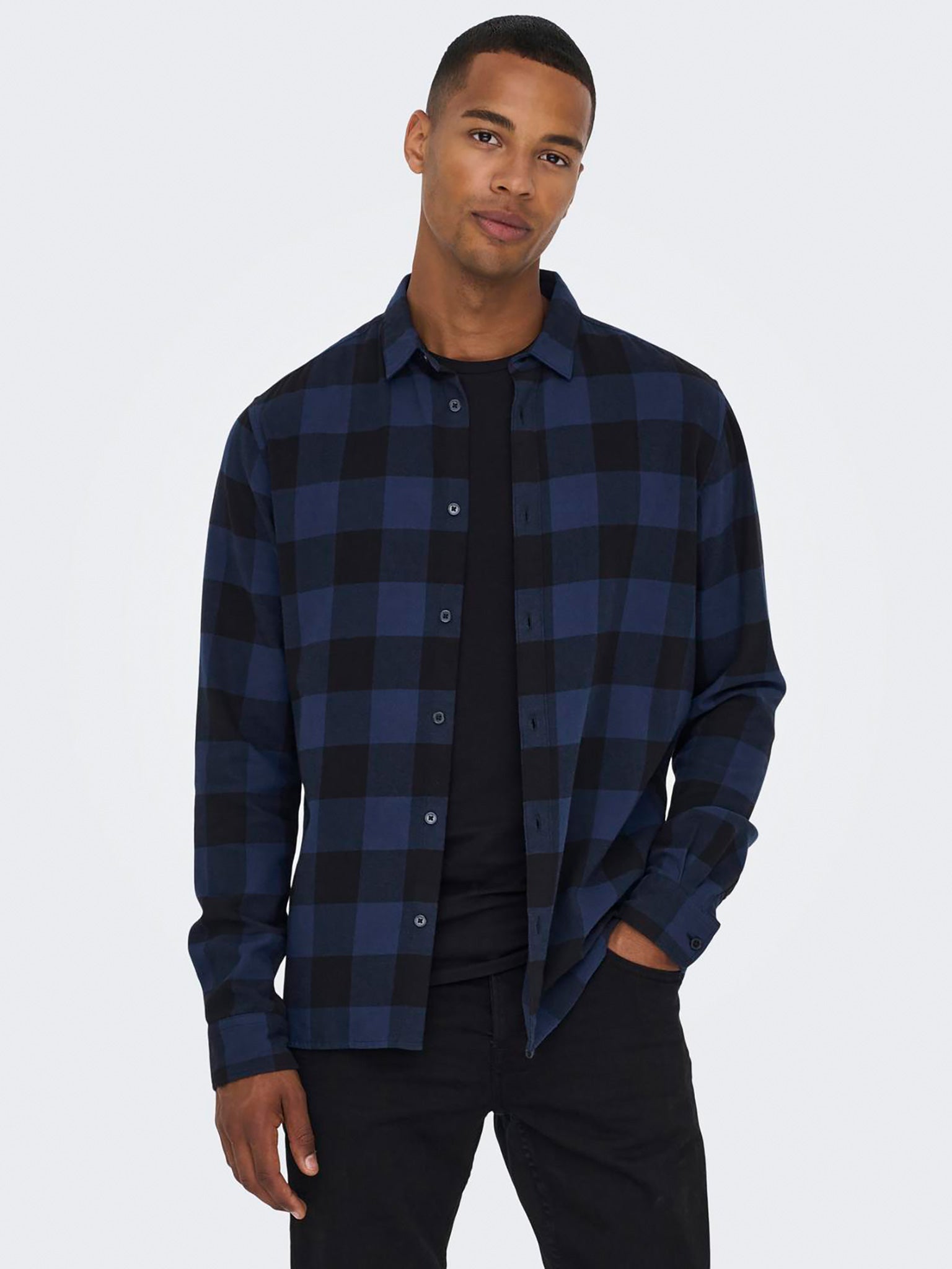 Ανδρικό πουκάμισο ONSGUDMUND LS CHECKED SHIRT NOOS 22007112 | 22007112