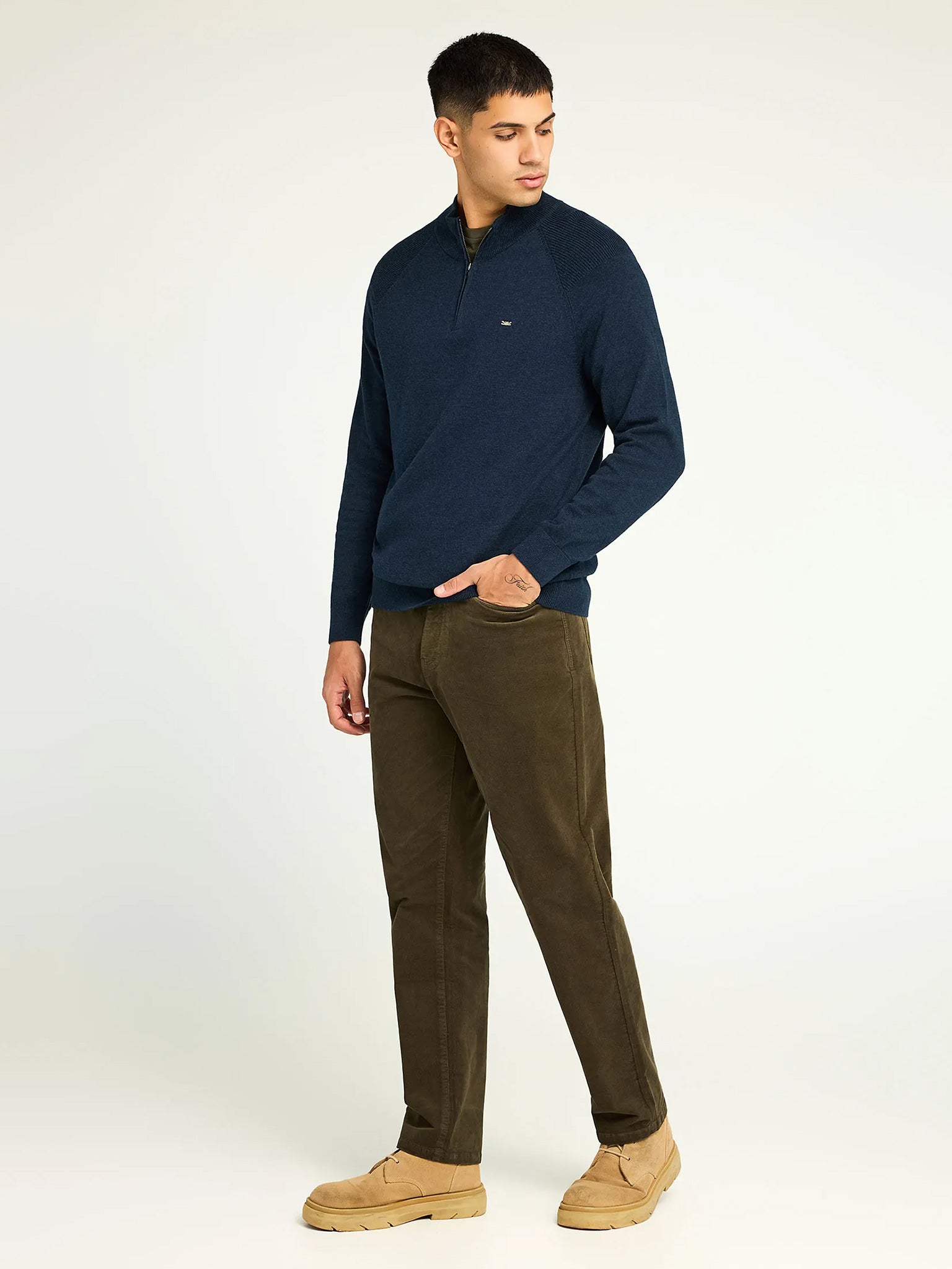 Ανδρική μπλούζα πλεκτή FBM012-003-09 | FBM012-003-09