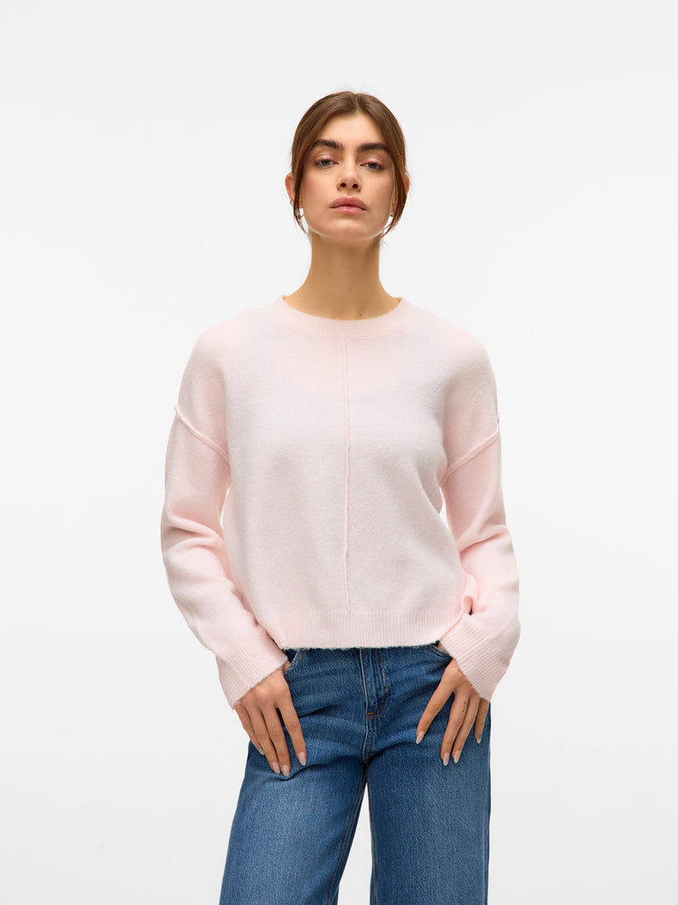 Γυναικεία μπλούζα πλεκτή VMBESTI LS O-NECK PULLOVER 10331558 | 10331558