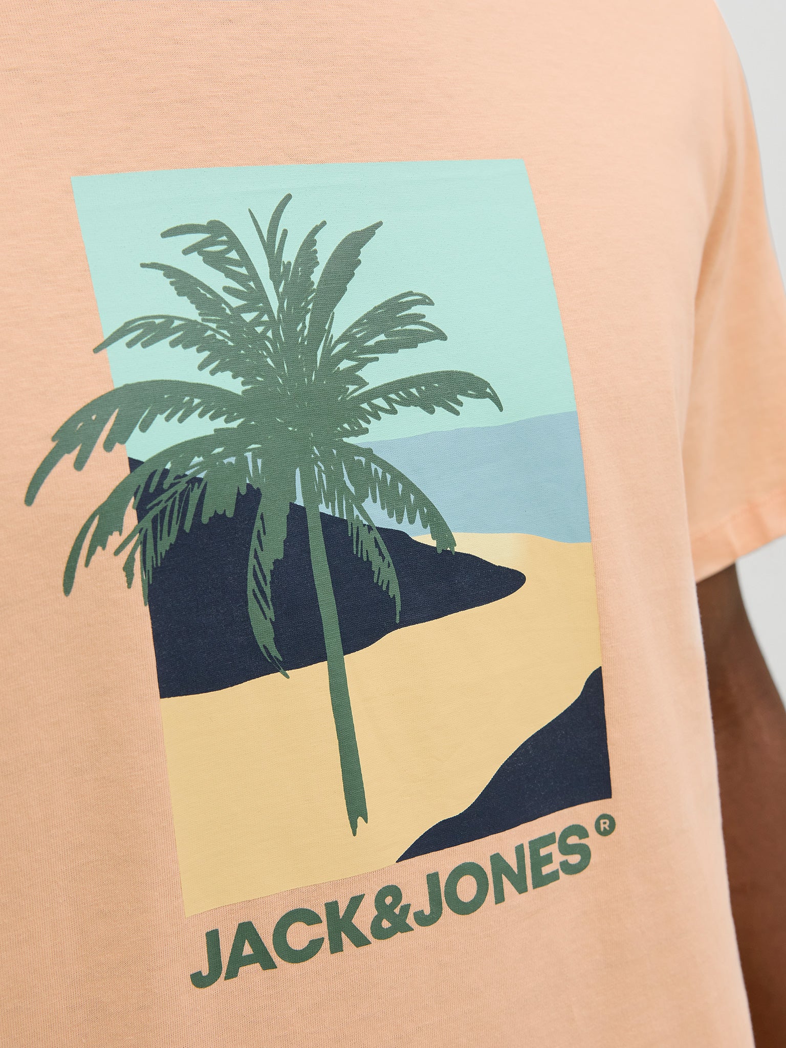 Ανδρικό t-shirt JJBARBADOS TEE SS CREW NECK 12269416 | 12269416