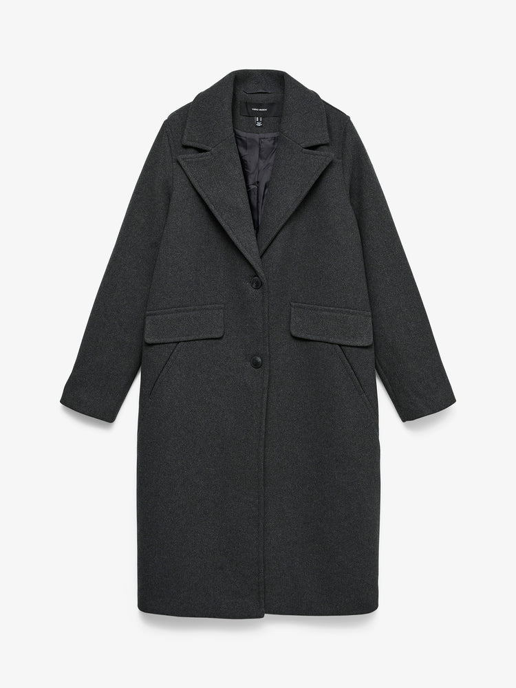 Γυναικείο παλτό VMUNA LONG WOOL BLEND COAT NOOS 10348593 | 10348593