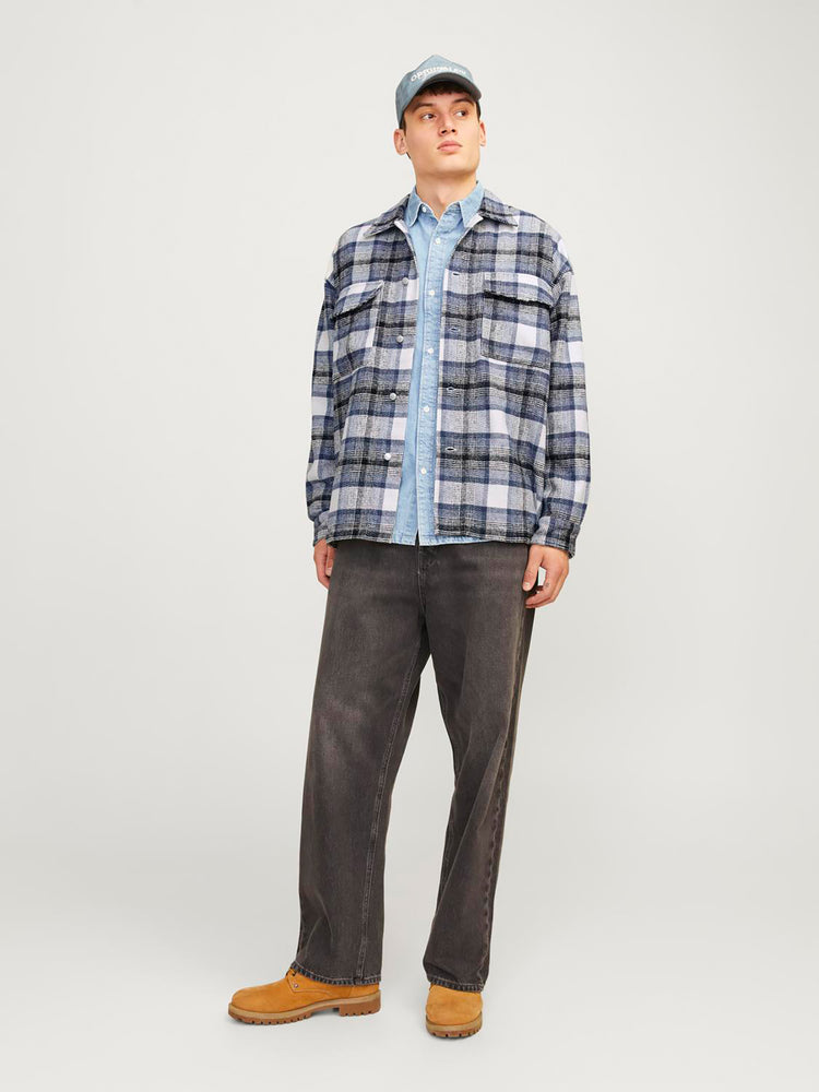 Ανδρικό πουκάκισο overshirt JORVESTERBRO CHECK OVERSHIRT LS 12260658 | 12260658