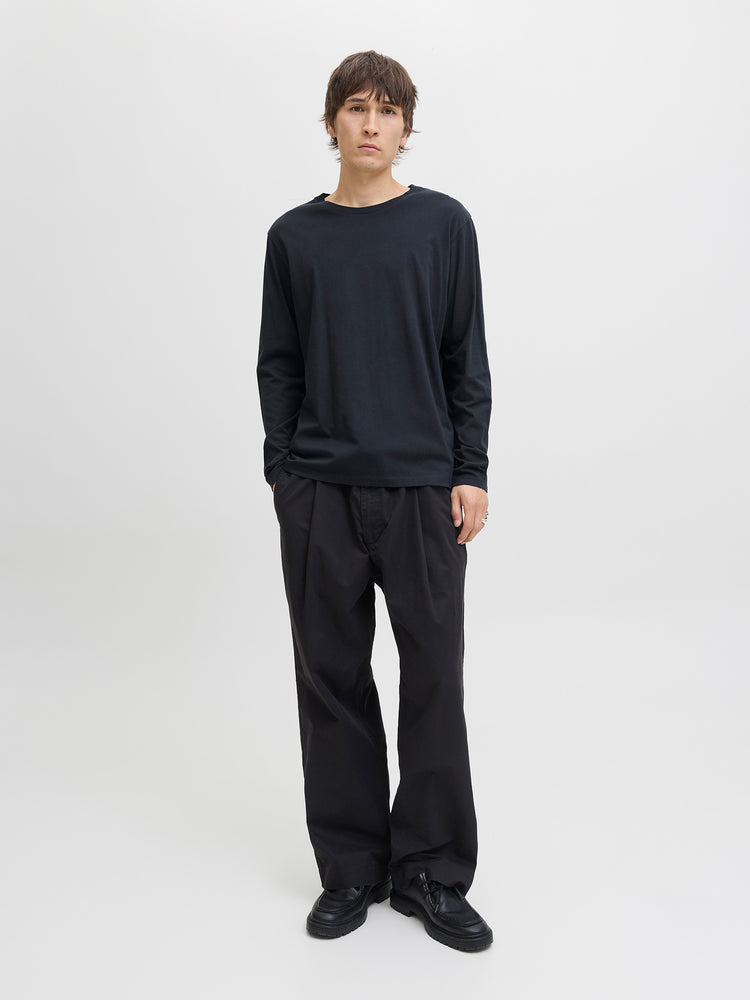 Ανδρική μπλούζα JJEORGANIC BASIC TEE LS O-NECK NOOS 12279538 | 12279538
