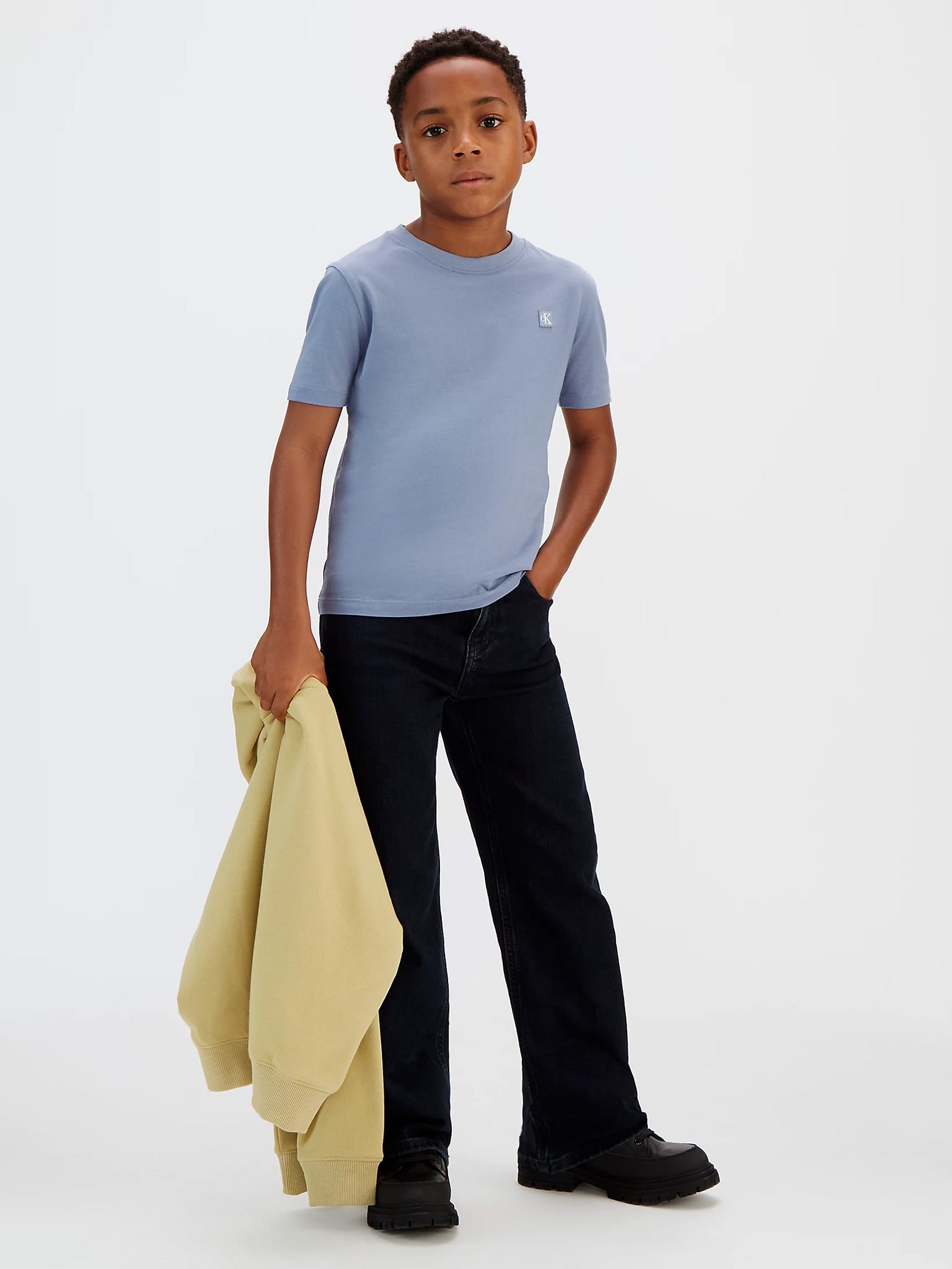 Παιδική μπλούζα μακό MONO MINI BADGE REG T-SHIRT LV1CKSJA30CGH | LV1CKSJA30CGH