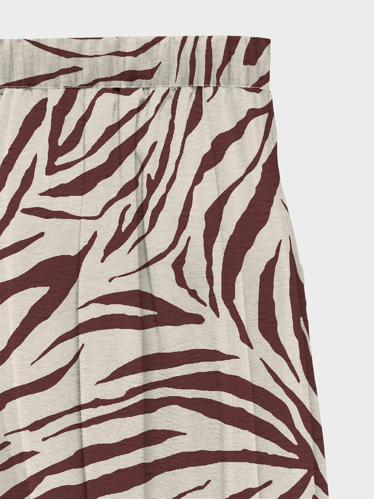 Γυναικεία ζιπ κιλότ εμπριμέ VMJOSIE HW CULOTTE PANT WVN 10341598 | 10341598
