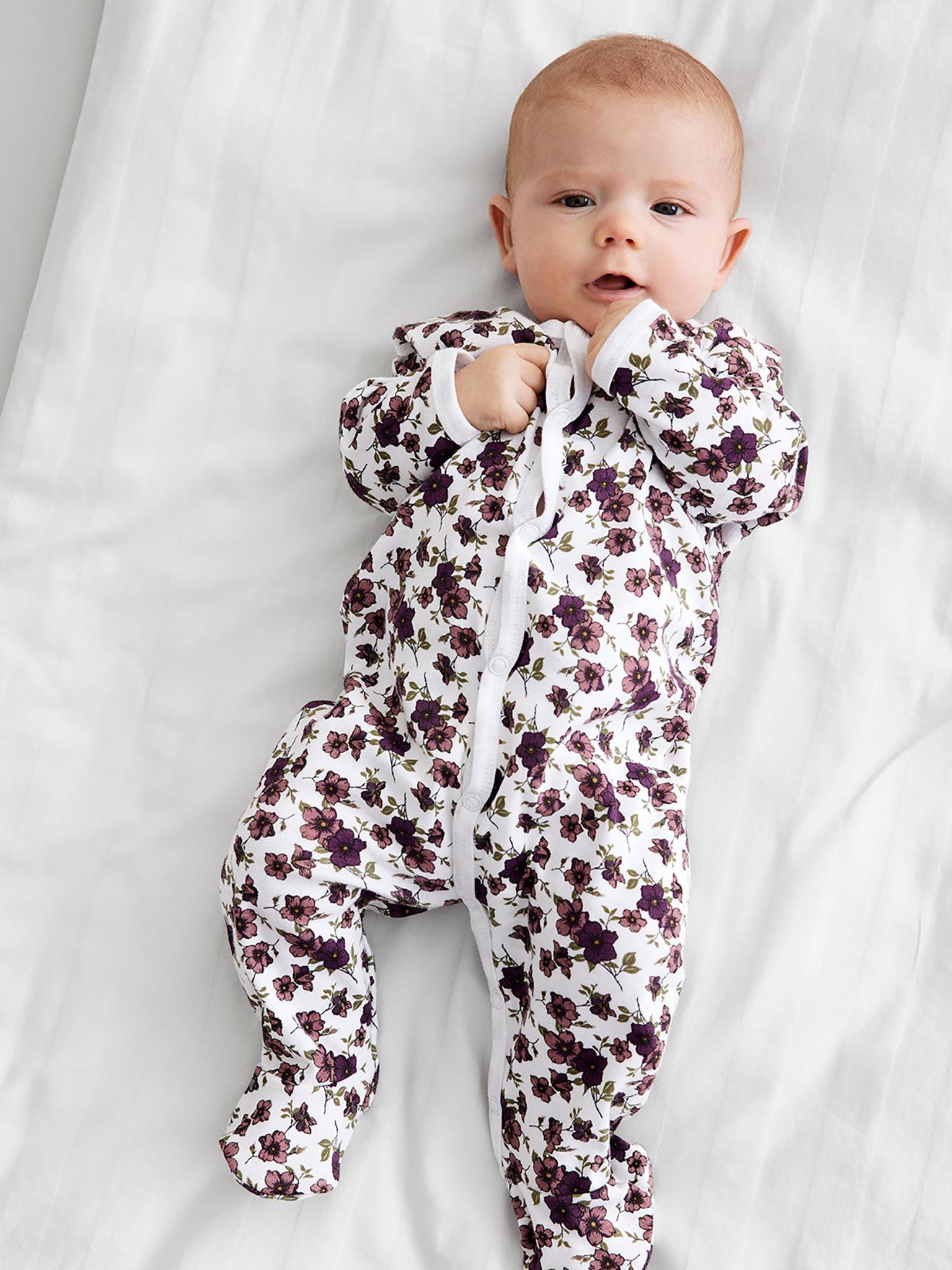 Βρεφικά φορμάκια σετ 2 τεμ NBFNIGHTSUIT 2P W/F PRUNE PURPLE NOOS 13192804 | 13192804