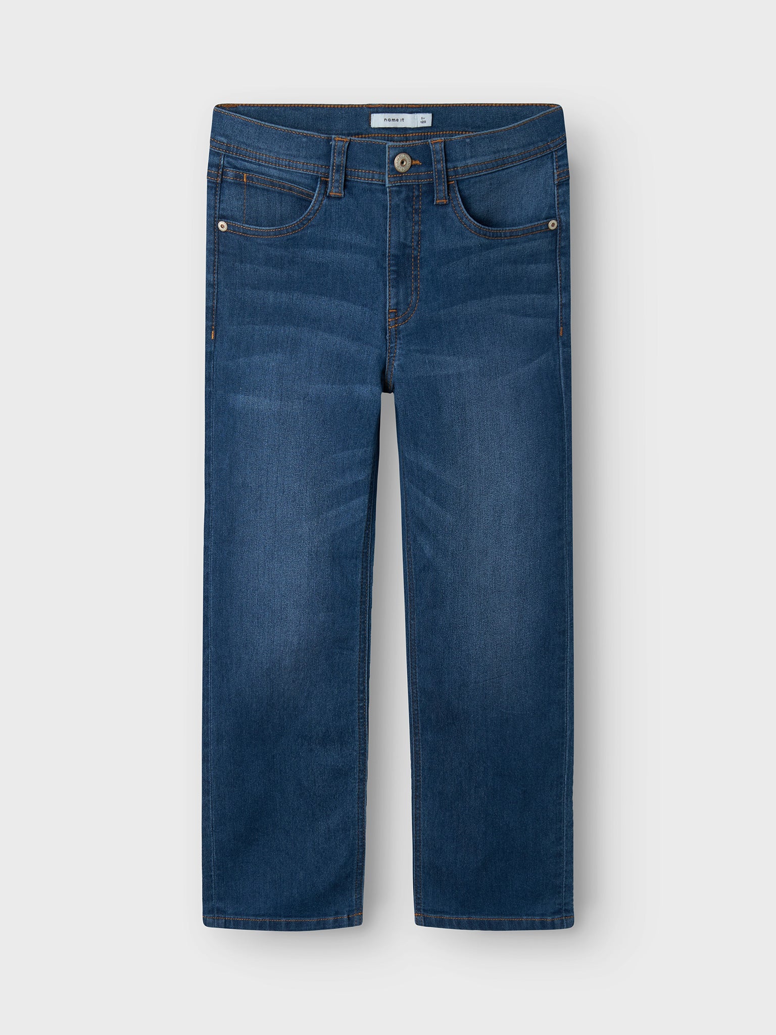 Εφηβικό παντελόνι τζιν Dark Blue NKMRYAN STRAIGHT JEANS 3617-IS 13238080 | 13238080