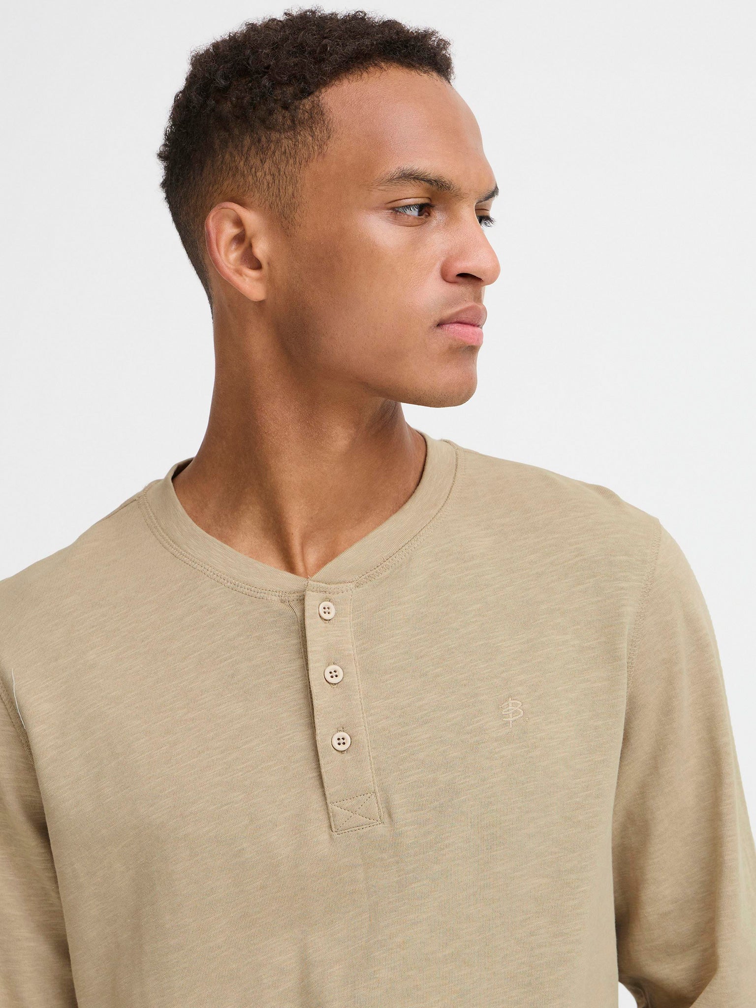 Ανδρική μπλούζα BHIBRAT GRANDAD L/S 20720029 | 20720029