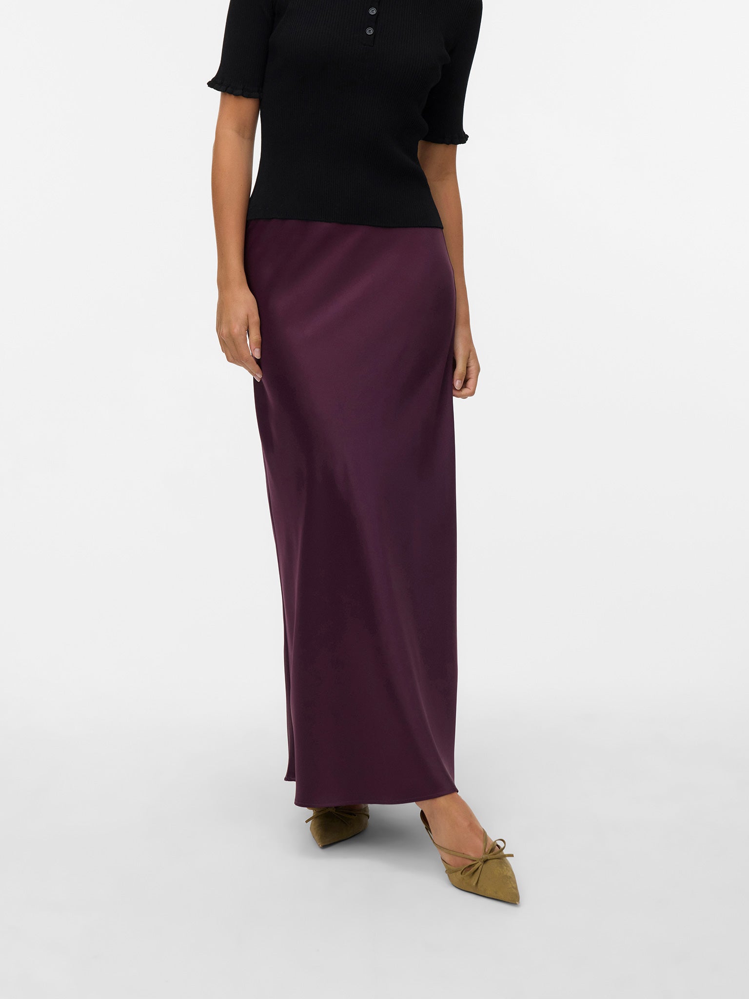 Γυναικεία φούστα σατέν VMMERLE ANKLE SKIRT WVN GA NOOS 10334592 | 10334592