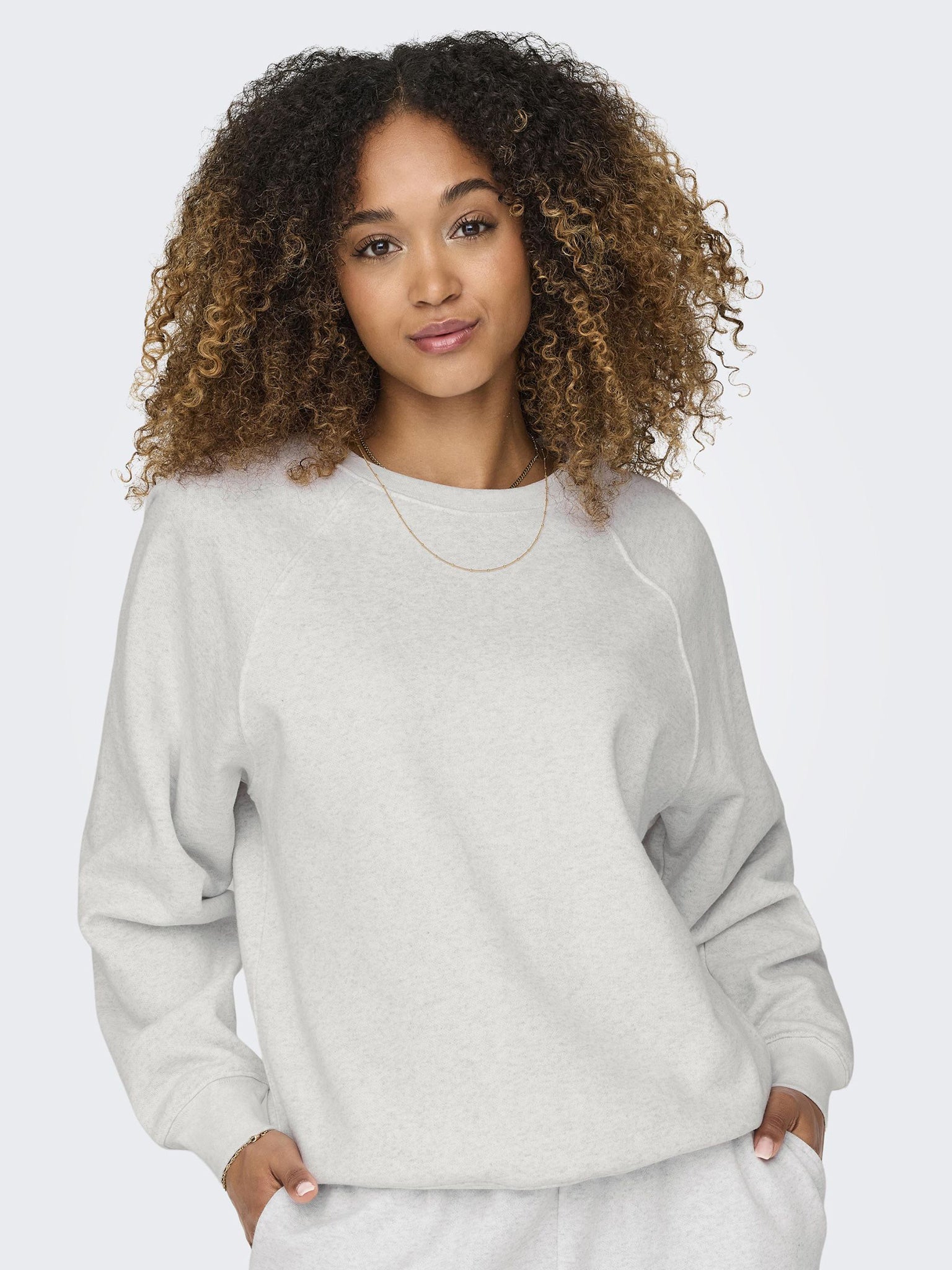 Γυναικεία μπλούζα φούτερ ONLDAZE L/S O-NECK CC SWT 15325979 | 15325979