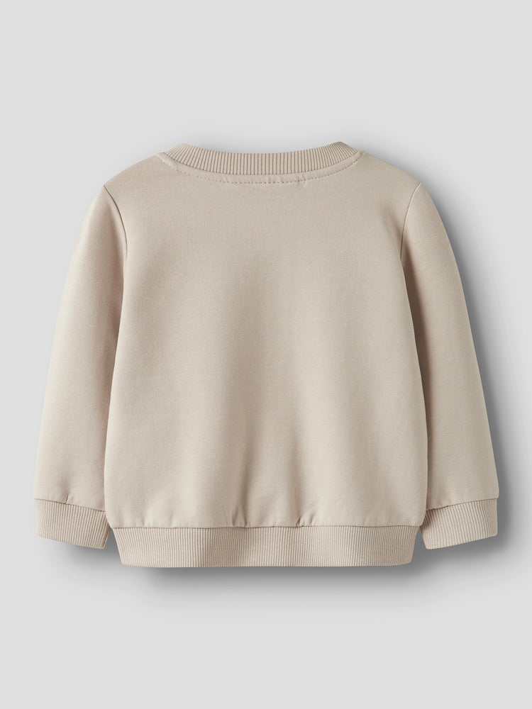 Βρεφική ζακέτα φούτερ NBMVONNE SWEAT CARDIGAN BOX BRU 13226065| 13226065