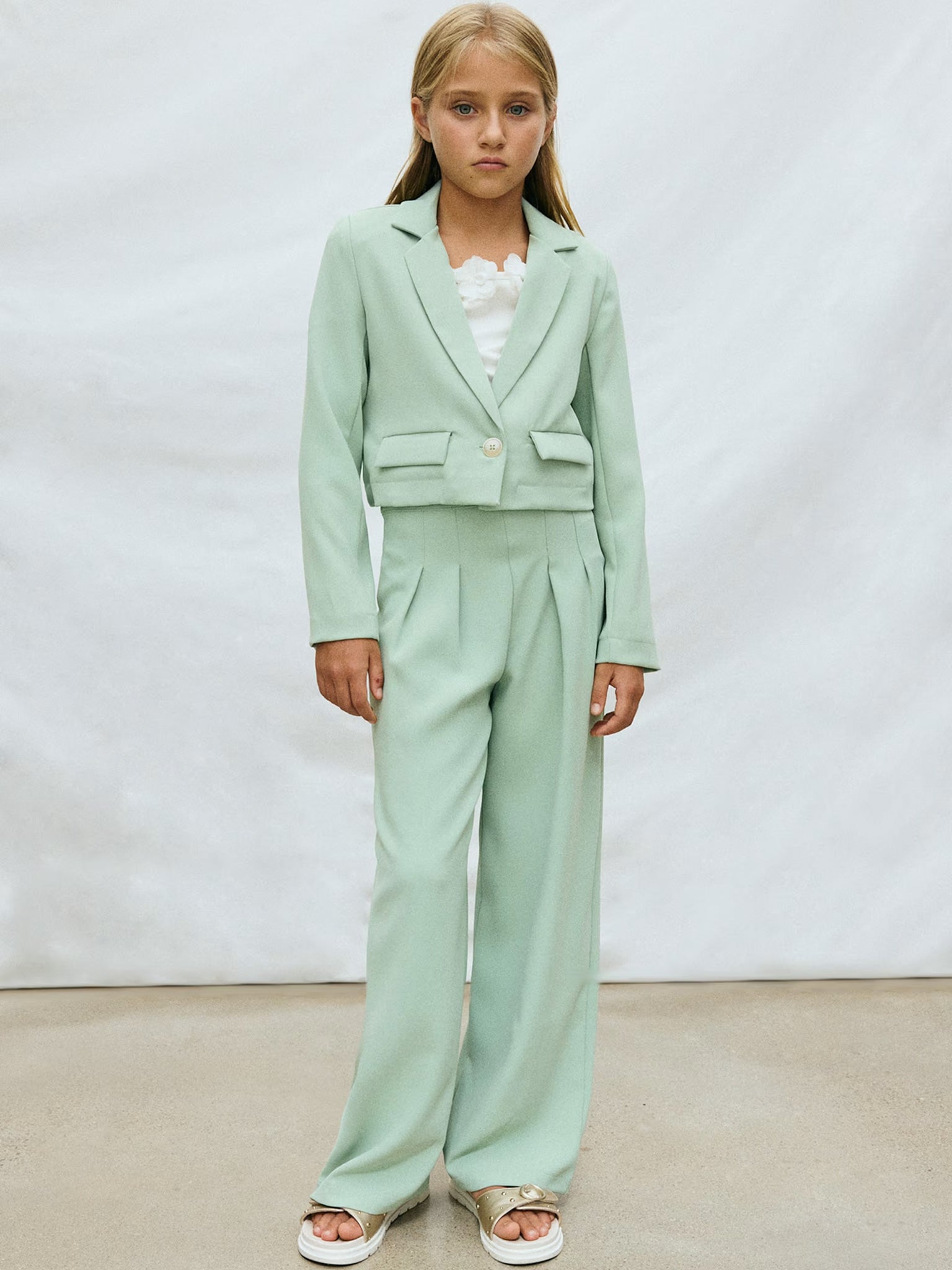 Εφηβικό σακάκι κρεπ | 26-06403-094