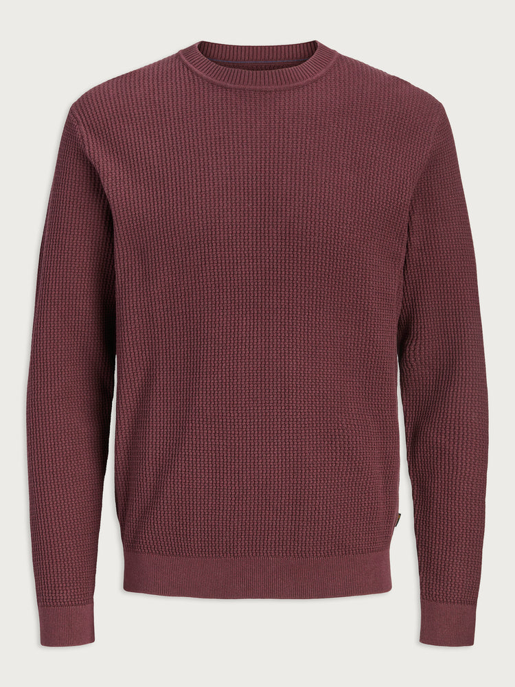 Ανδρική μπλούζα πλεκτή JPRBLUSTANLEY KNIT CREW NECK 12305682 | 12305682