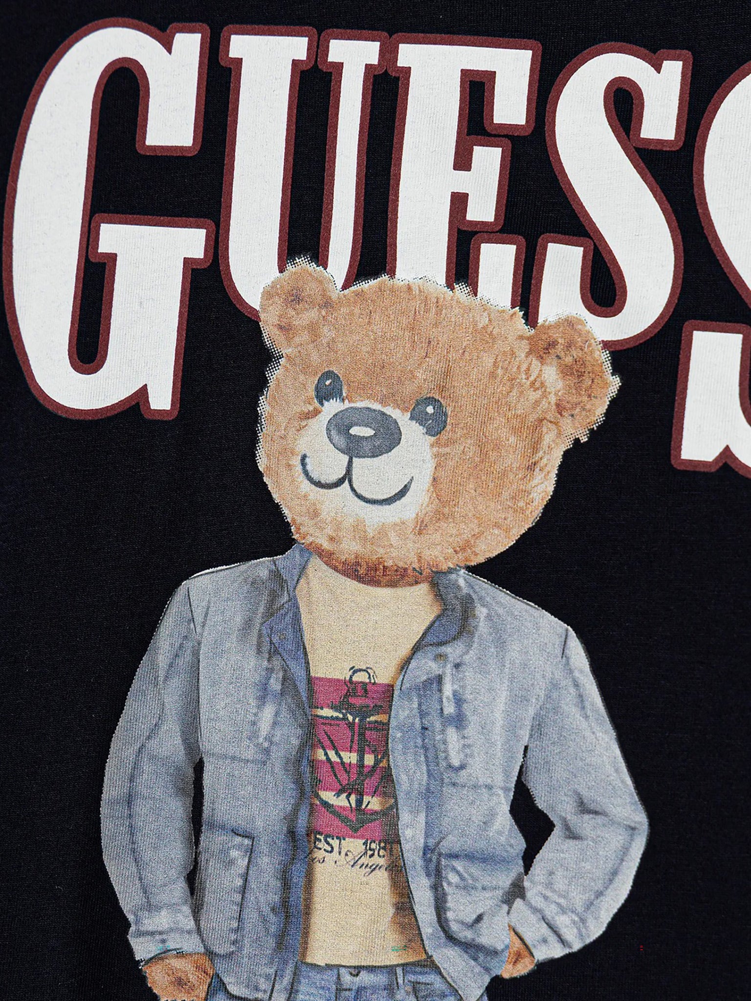 Εφηβική μπλούζα bear | L6RI11K8HM4G7V2