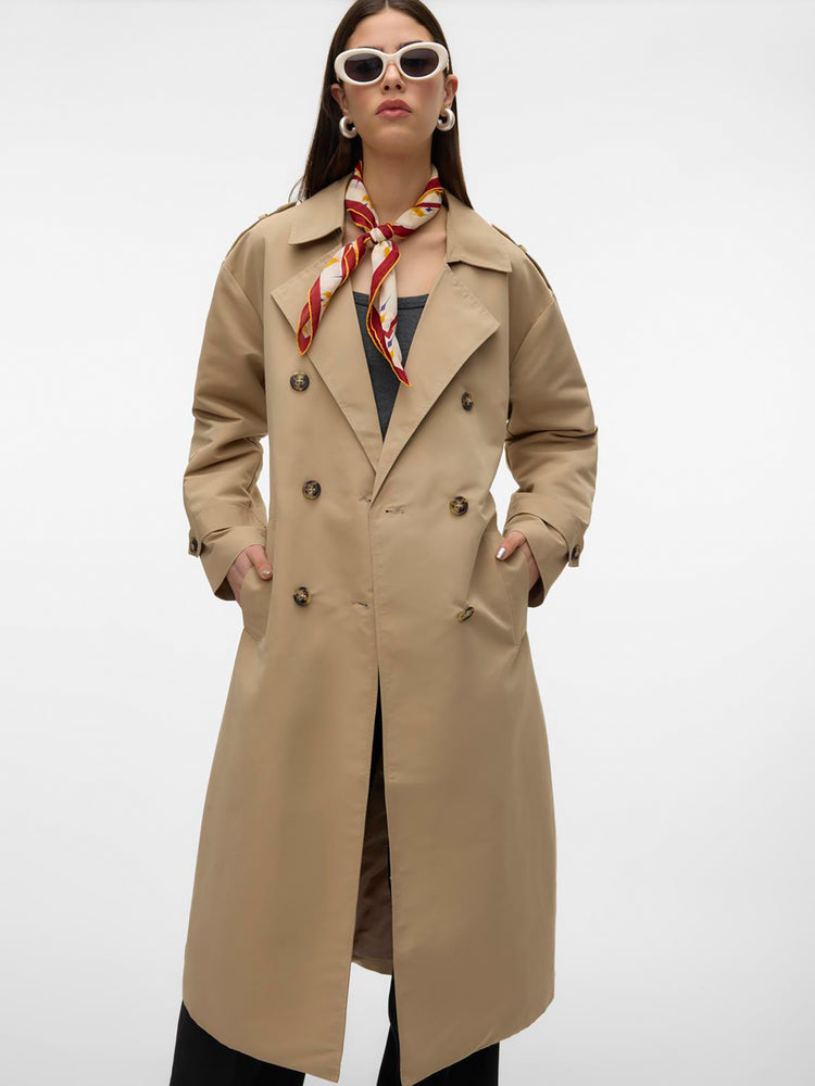 Γυναικεία καπαρντίνα VMCHLOE LONG TRENCHCOAT GA NOOS 10300263 | 10300263