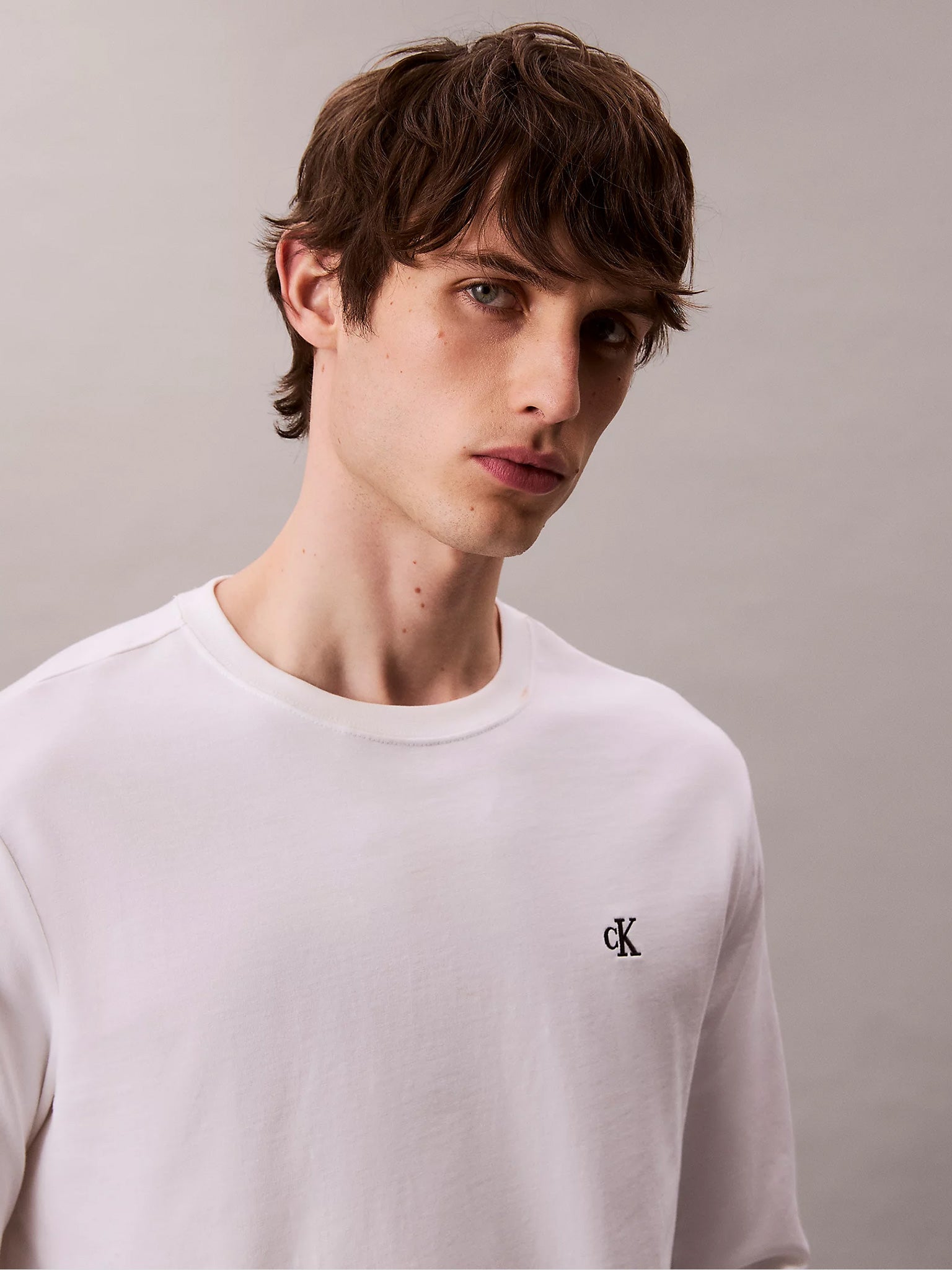 Ανδρική μπλούζα μακό LS EASY MONOGRAM TEE LV04RD247GYAF | LV04RD247GYAF