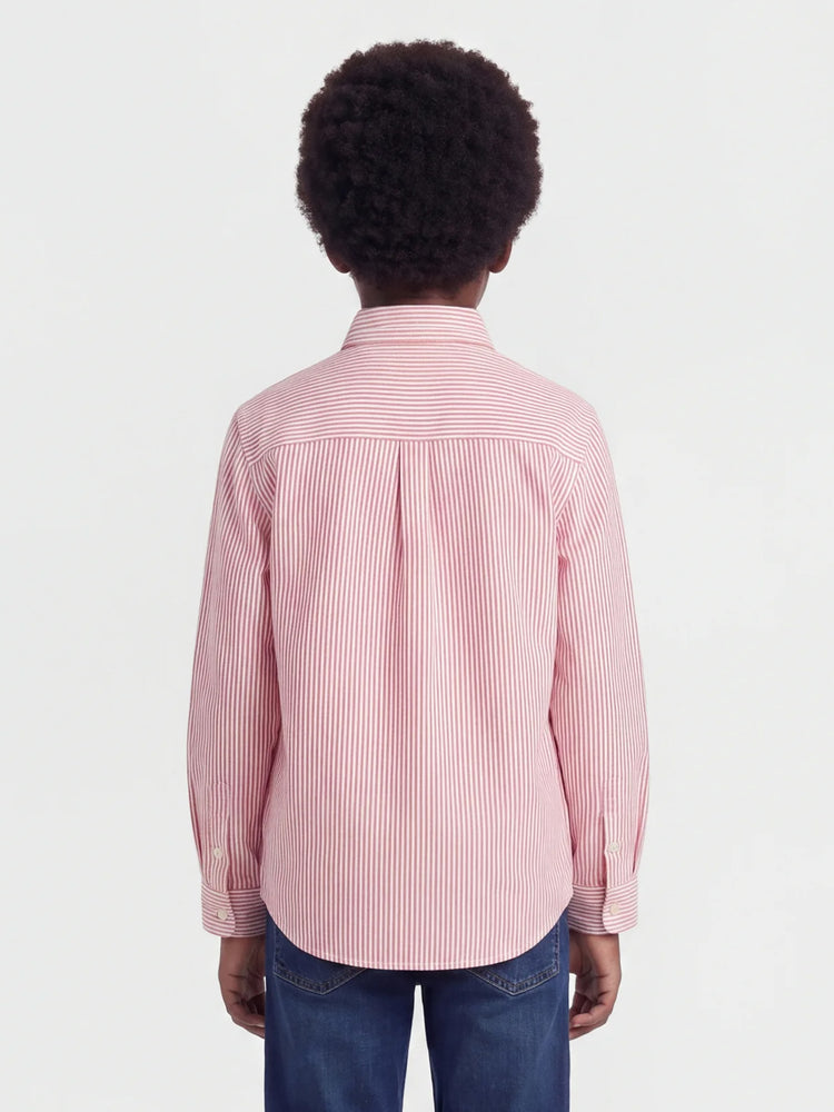 Παιδικό πουκάμισο ριγέ FLAG OXFORD SHIRT LS KB0KB101920EV | KB0KB101920EV