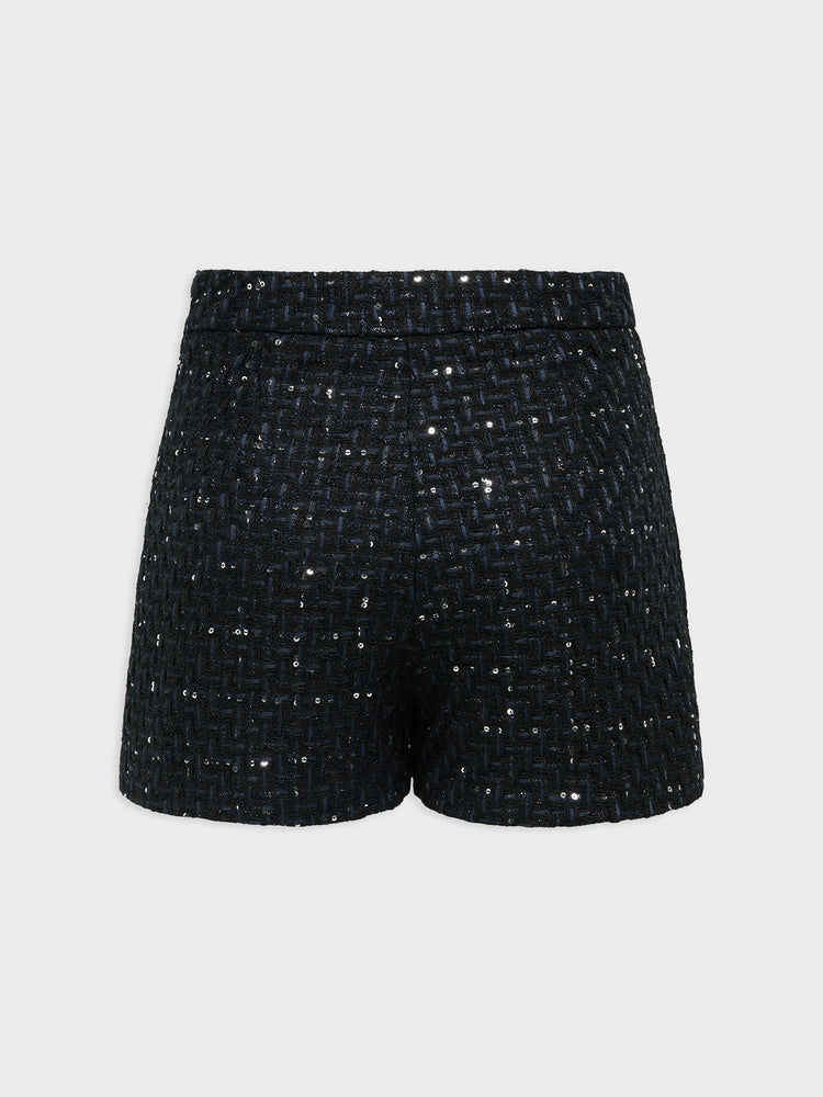Γυναικεία φούστα-σορτς τουΐντ ONLICY HW BOUCLE SEQUIN SKORT 15360264 | 15360264