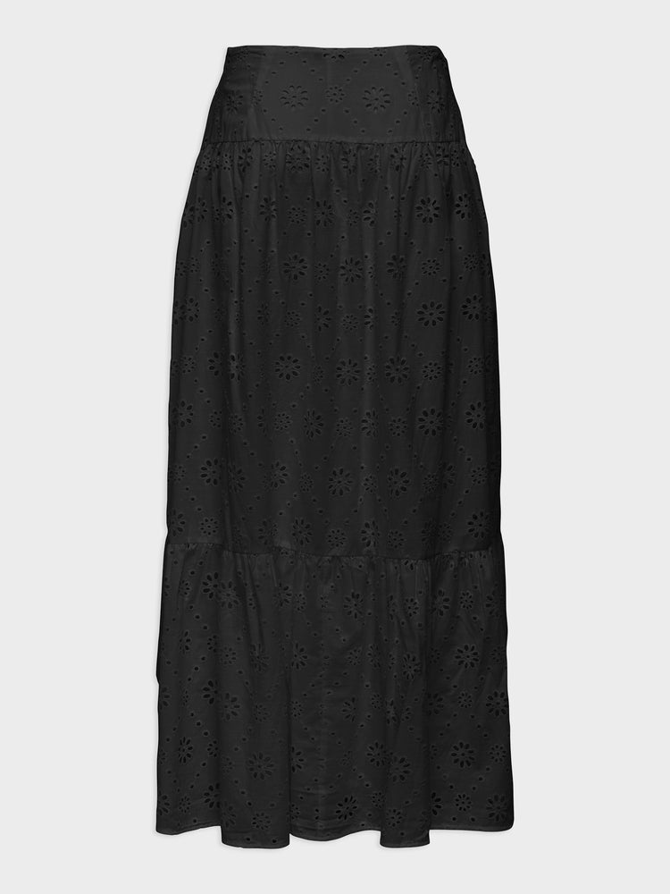Γυναικεία φούστα κιπούρ ONLALITHEA LONG EMB SKIRT 15371176 | 15371176