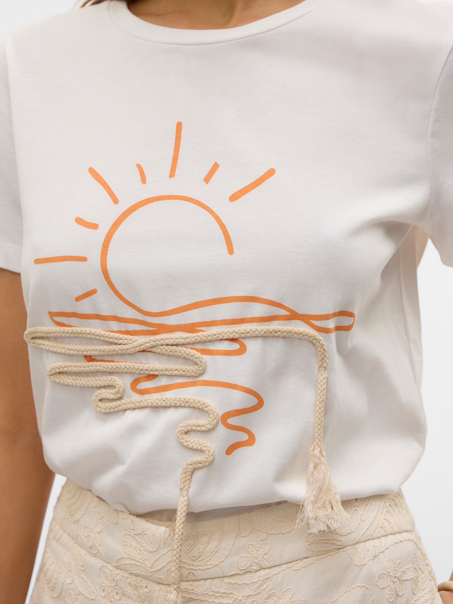 Γυναικείο t-shirt sun VMSINANE FRANCIS SS TOP BOX JRS 10327139 | 10327139