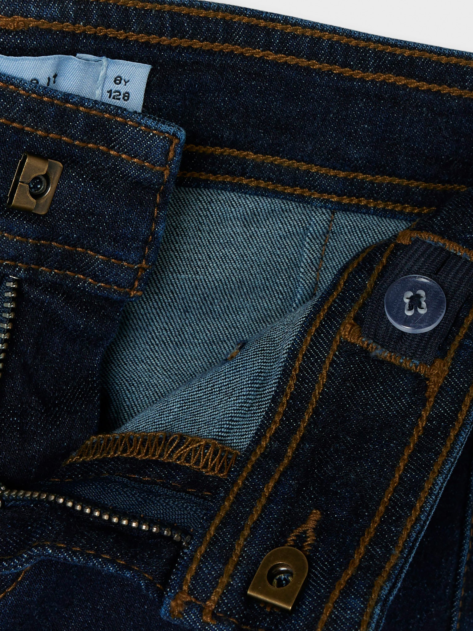 Εφηβικό παντελόνι τζιν NKFSALLI X-WIDE JEANS 3469-MD 13235217 | 13235217